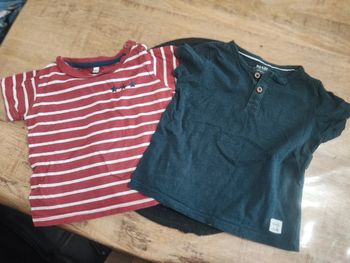 Lot 2 Tee shirt 18 mois