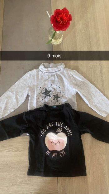 Sous pull bébé fille