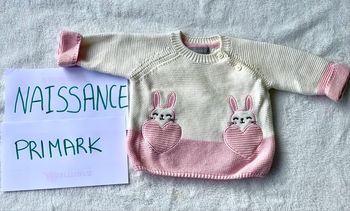 Pull Taille naissance  Marque Primark 