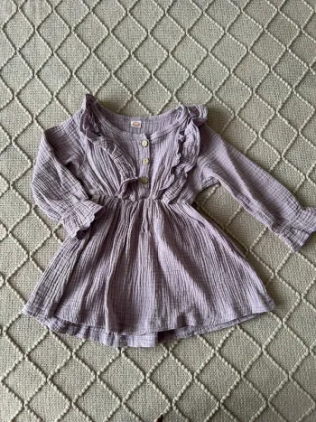Robe mauve 90cm