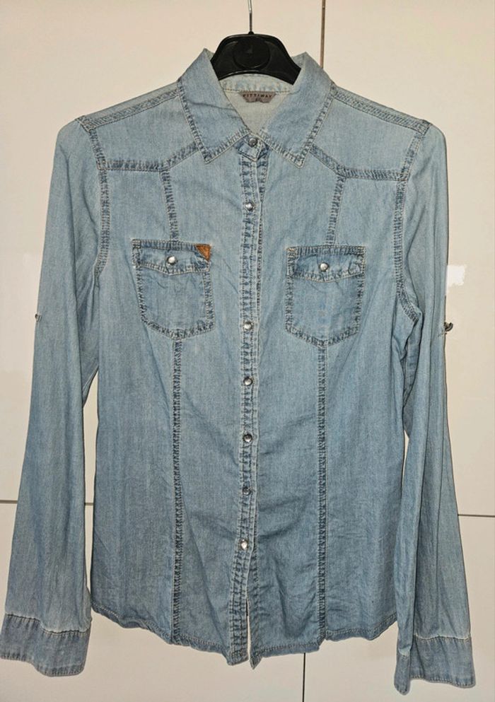 Chemise jeans