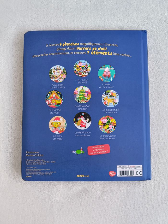 Livre Cherche et trouve à Noël Auzou - photo numéro 3