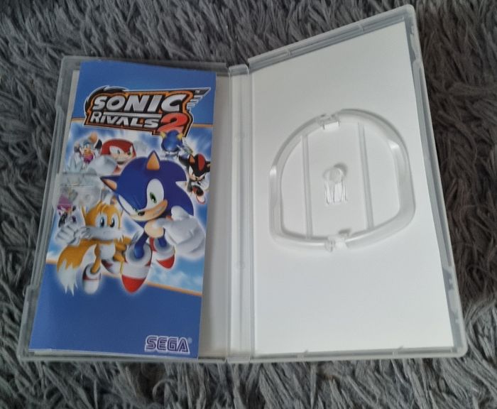 Boîte vide de jeu avec livret Sonic Rivals 2 PSP - photo numéro 2