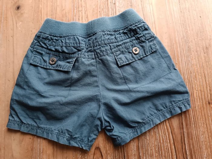 Short bleu unisexe 4 ans - photo numéro 2