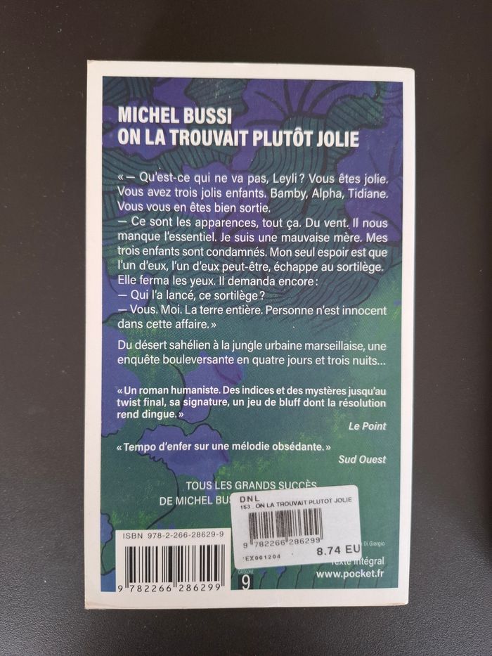 Lot de 2 thrillers de Michel Bussi en très bon état - photo numéro 2