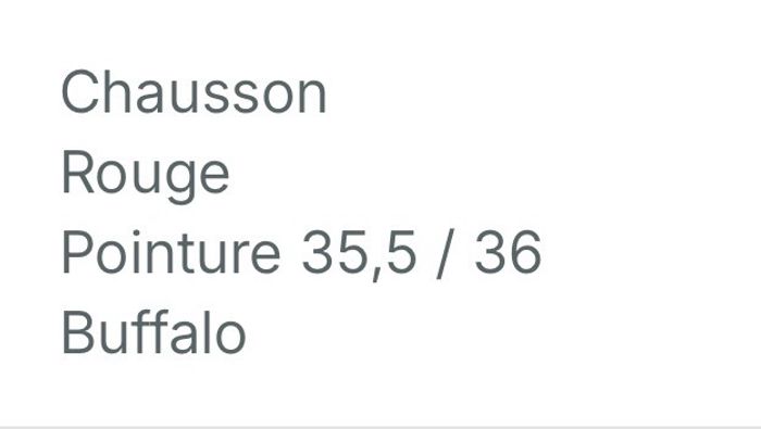 Chausson Buffalo - photo numéro 5