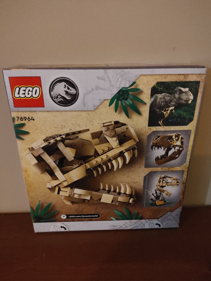 Lego Jurassic World 76964 Dinosaur Fossils: T. rex Skull - photo numéro 2