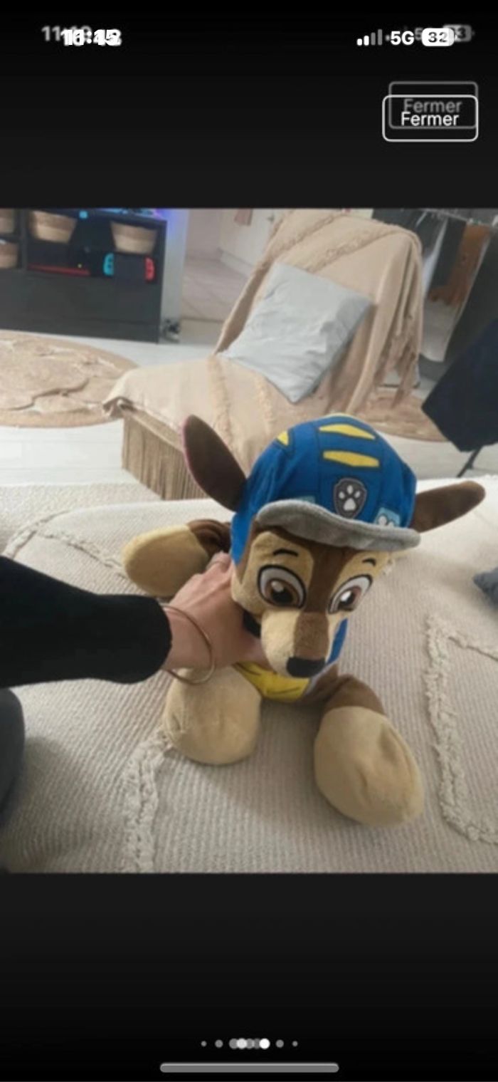 Peluche pat patrouille - photo numéro 2