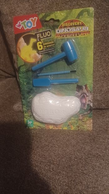 Dinosaure discuter aventure toy fluo à partir de 6 ans neuf  