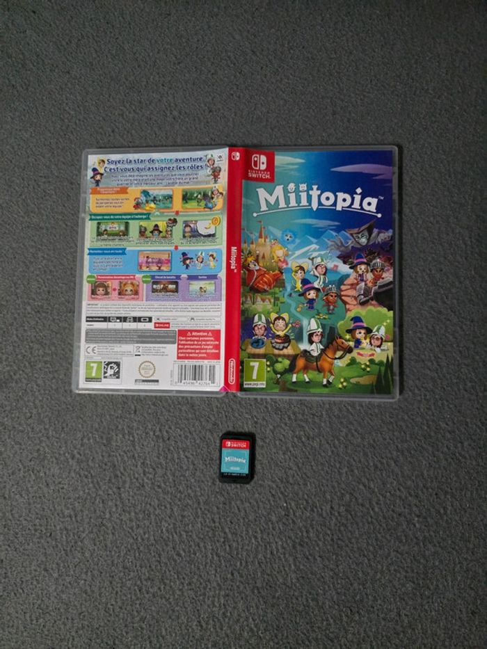 Jeu Nintendo switch miitopia