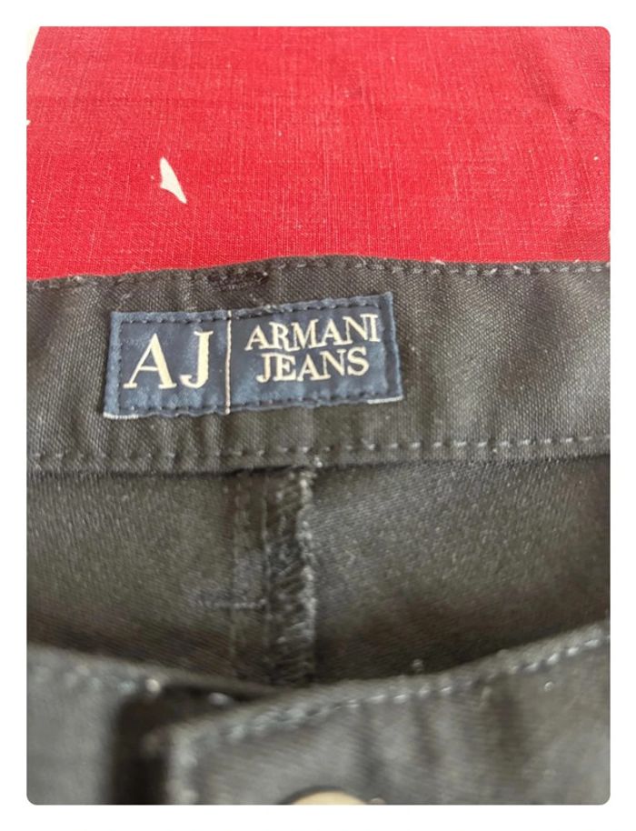 Pantalon de costume Armani Jeans taille 40 patte d’éléphant - photo numéro 9