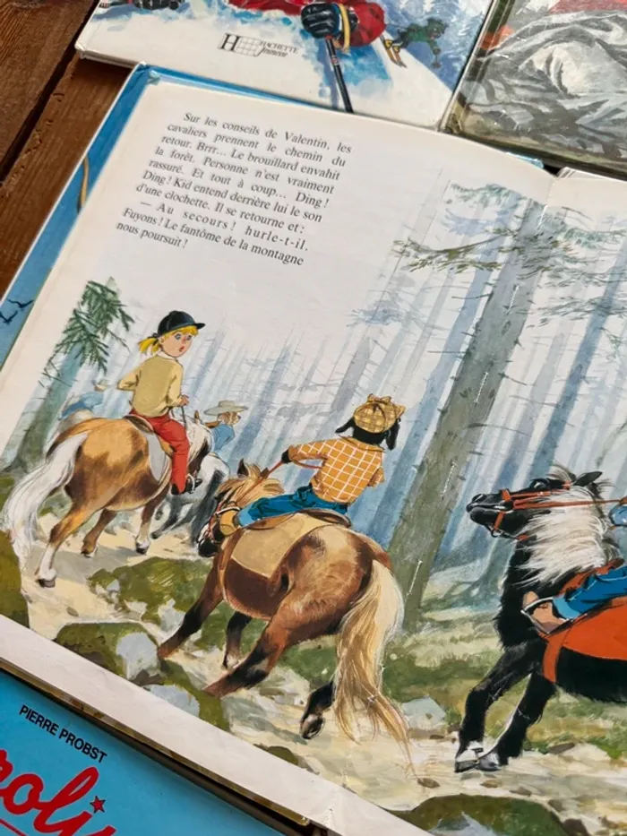 État bon - Blanc vintage - Lot de 14 livres bd albums Caroline Pierre Probst - photo numéro 8