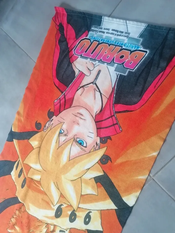 Serviette de plage Boruto. Naruto next generations - photo numéro 5
