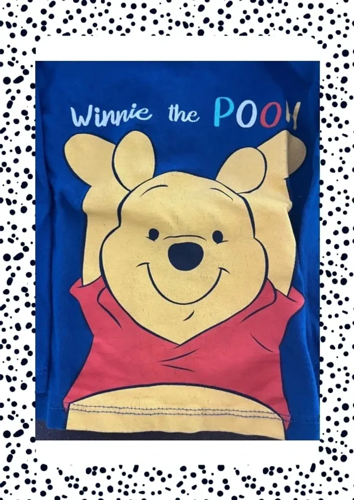 Sous pull Winnie l’ourson taille 9 mois Disney - photo numéro 2