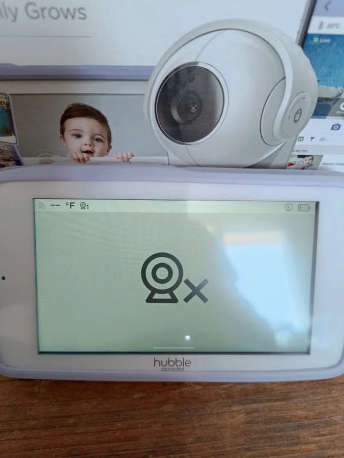 Babyphone vidéo Camera + tablette - Hubble - photo numéro 2