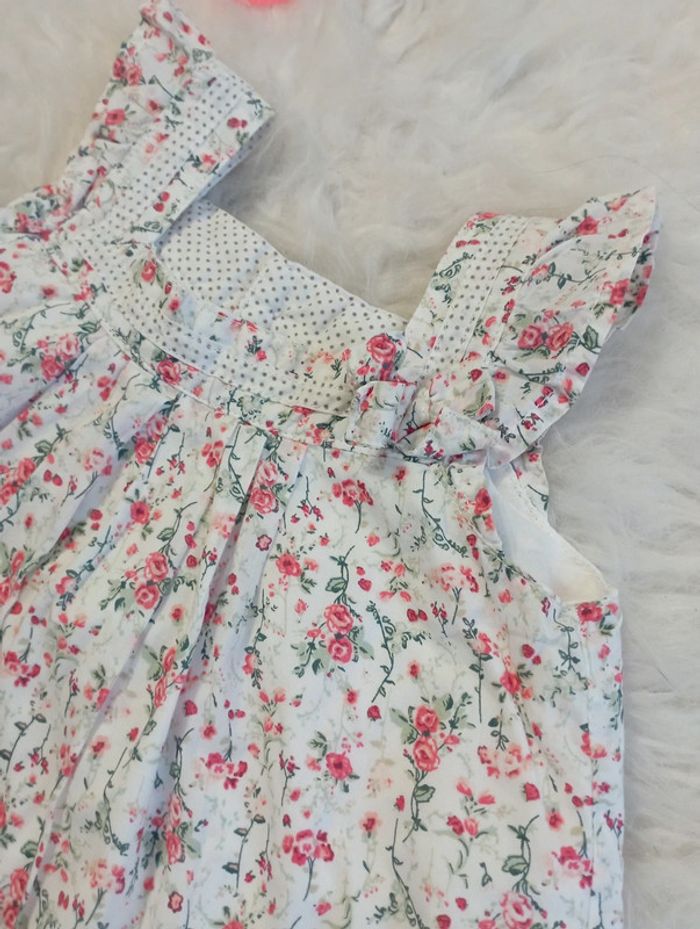 Robe / tunique fleurie 6m - photo numéro 3