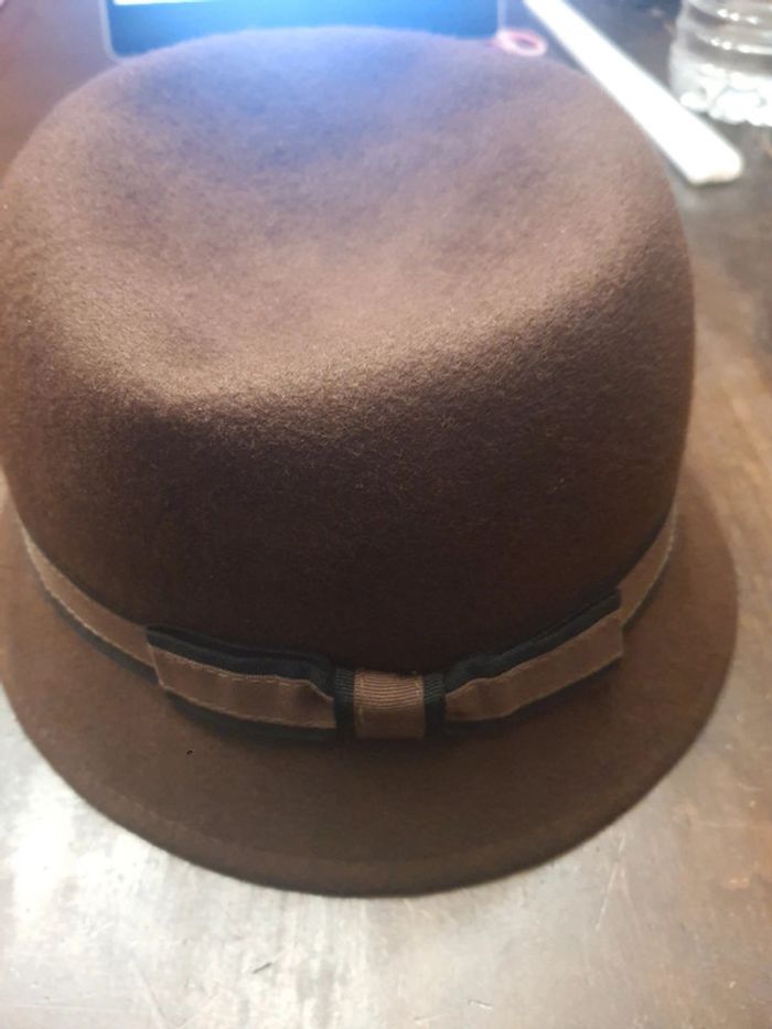 Chapeaux femme marron Veritas en laine 56cm - photo numéro 13