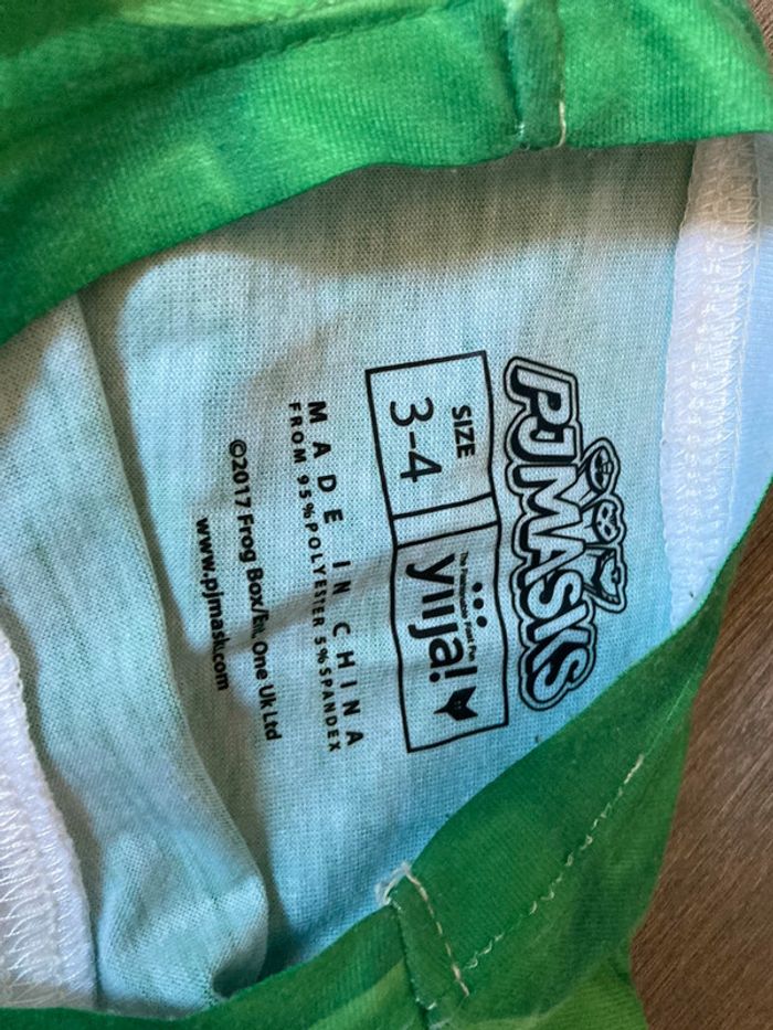 Déguisement Pyjamasques Gluglu 3/4 ans - photo numéro 2
