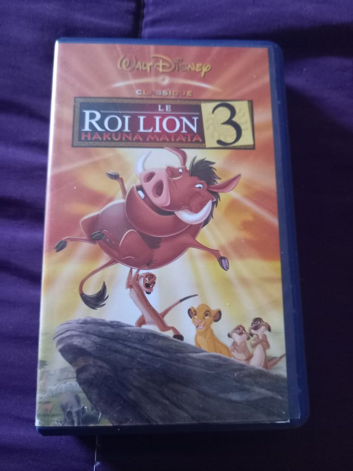 VHS Disney Le roi lion 3
