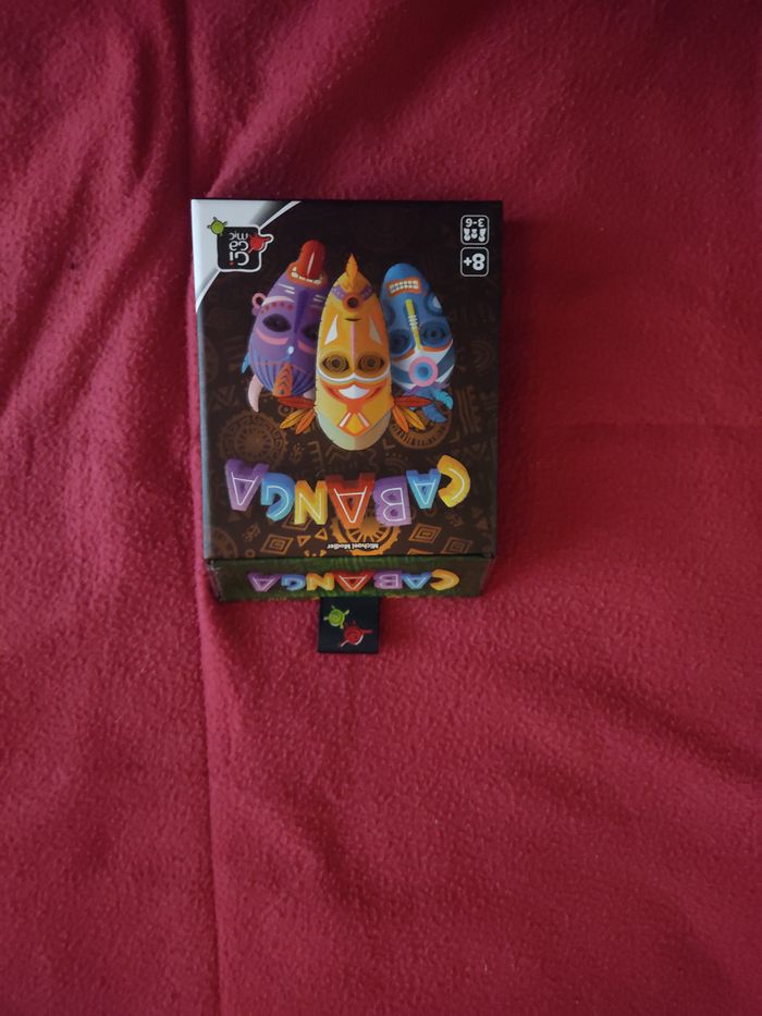 Jeu "Cabanga" neuf sous blister (d'autres jeux dans mon dressing)