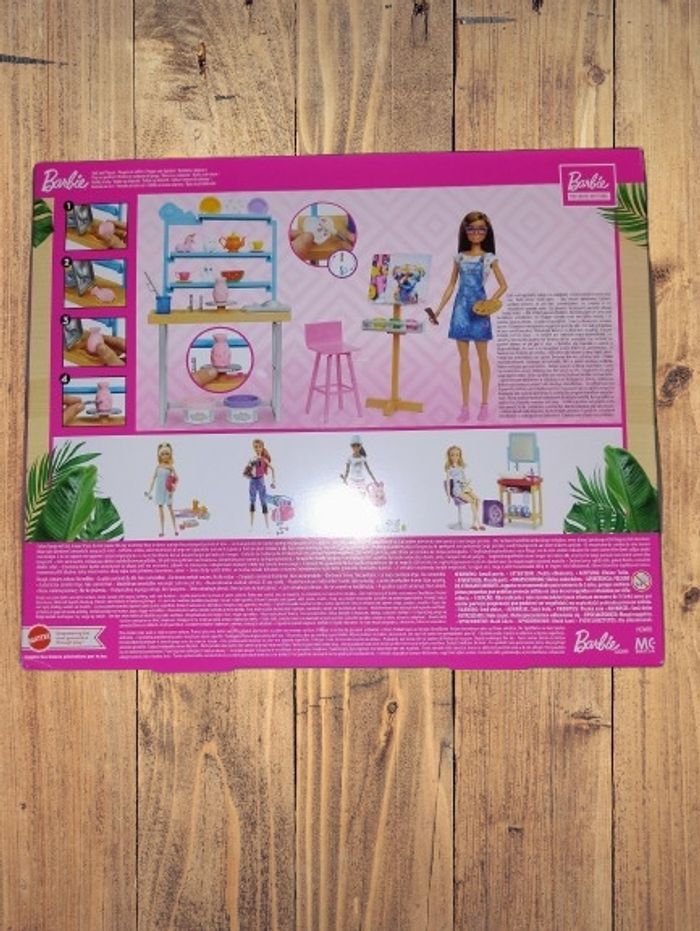 Coffret barbie artistique + accessoires (-20% avec le code JOUET20) - photo numéro 2