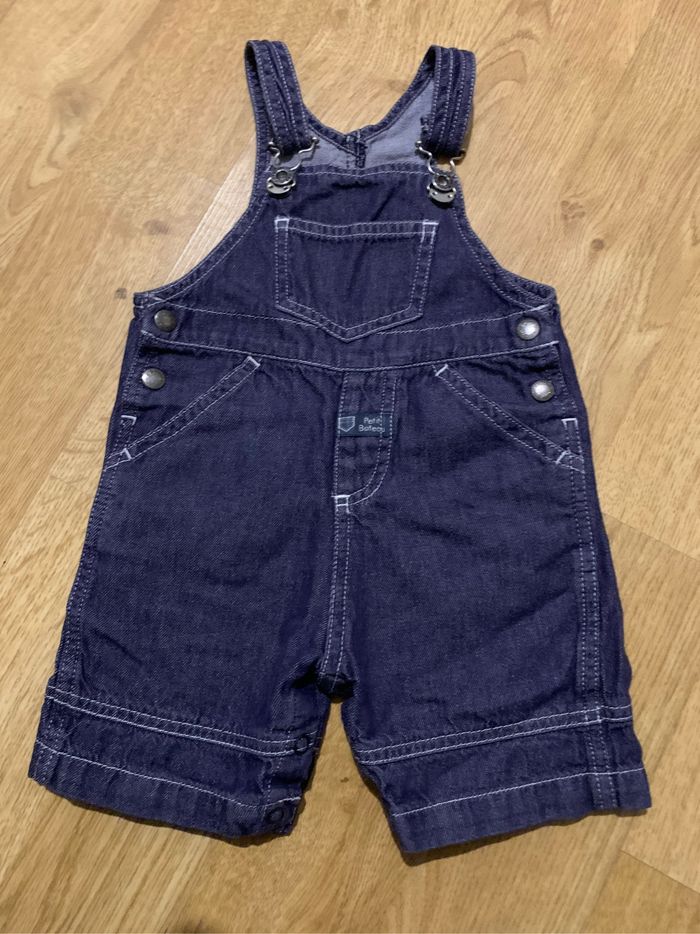 Salopette en jean bébé 6 mois