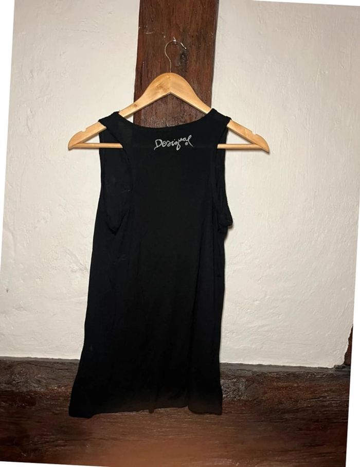 Débardeur noir Desigual taille M - photo numéro 4