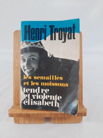 Henri Troyat, tendre et violente Élisabeth, poche