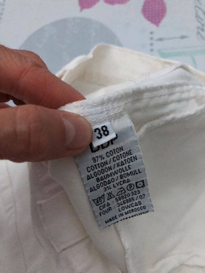 Pantacourt DDP vintage femme taille 38 M - photo numéro 7