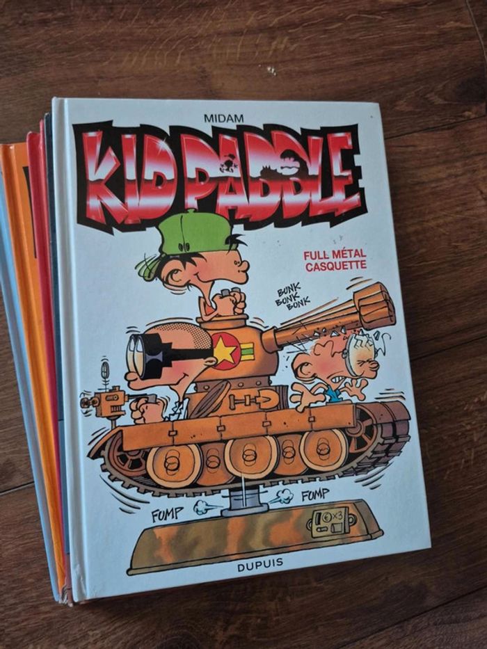 Lot  de 6  bandes dessinées Kid  Paddle - photo numéro 3