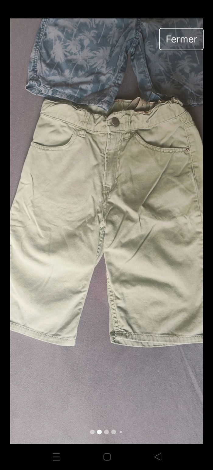 Lot 3 bermuda garçon en 8 ans - photo numéro 2