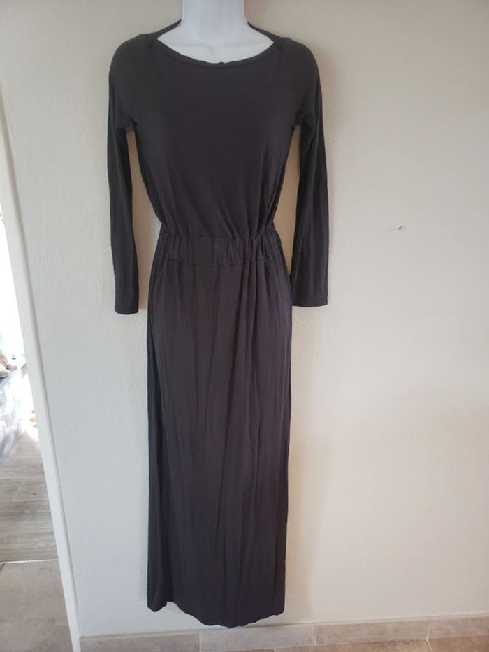 Robe longue manche longue