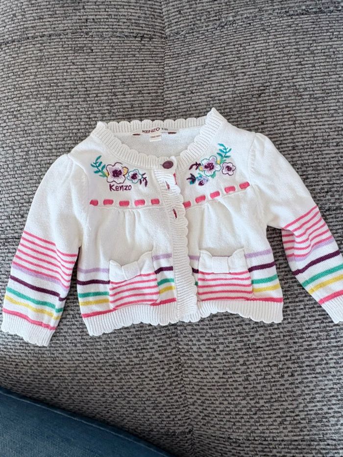 Gilet fille Kenzo kids