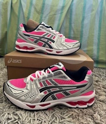 Asics kayano 14 rose gris neuve y2k 39