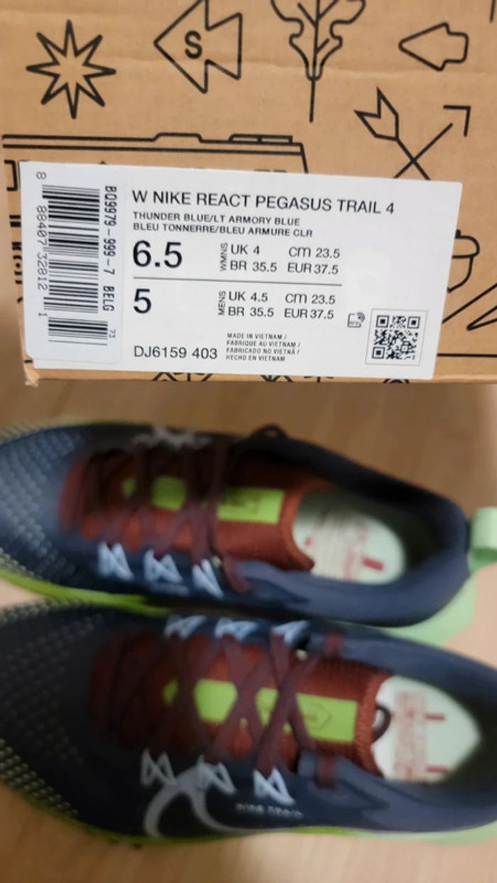 W Nike React Pegasus Trail 4 - photo numéro 8