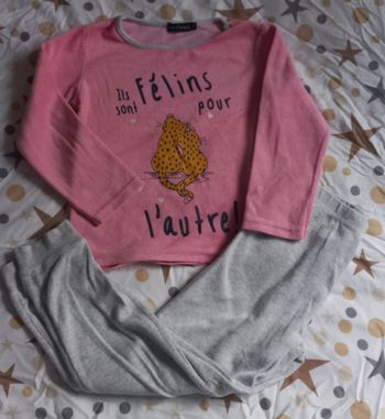 Pyjama velours 5 ans