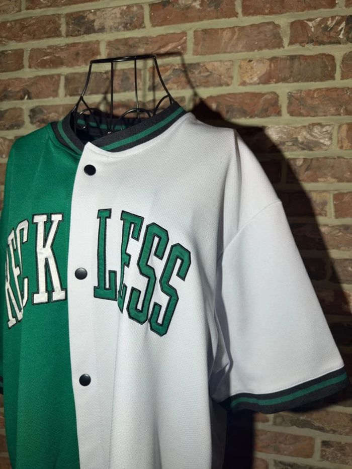 Chemise Style Baseball Reckless FSBN Taille L / 40 - photo numéro 6