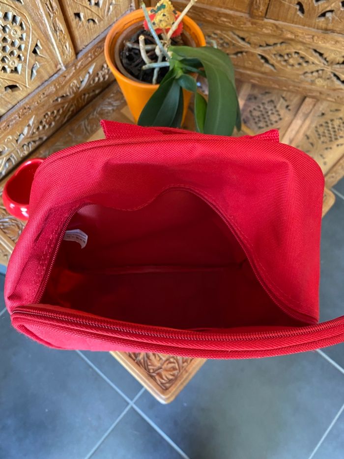 Sac à dos rouge overline travel & co neuf - photo numéro 3