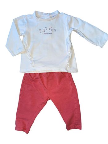 Ensemble fille fagottino 3/6 mois