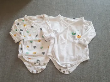 Lot de 2 bodys