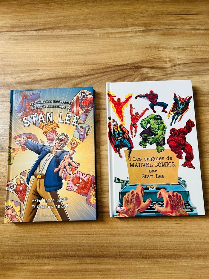Lot de 2 Bandes Dessinées Marvel Stan Lee - photo numéro 1