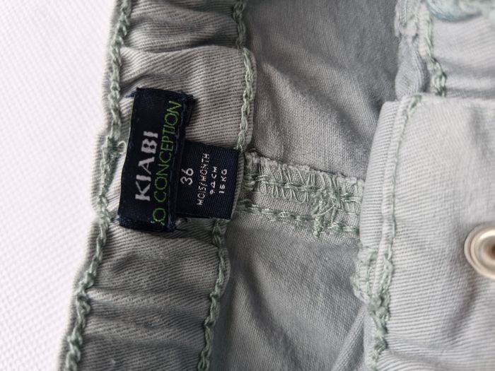 Jeans slim 36 mois Kiabi Vert d'eau - photo numéro 6