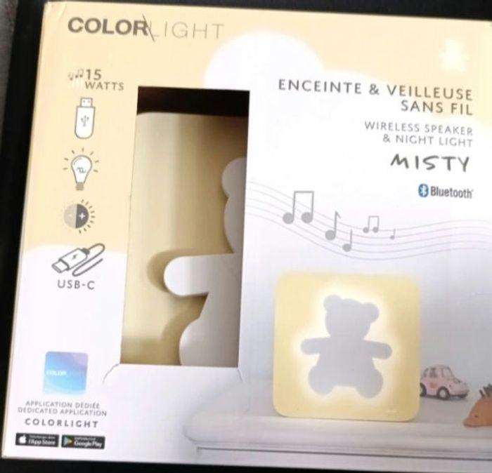 Enceinte Veilleuse BigBen Ourson