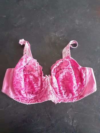 Soutien gorge rose 100D