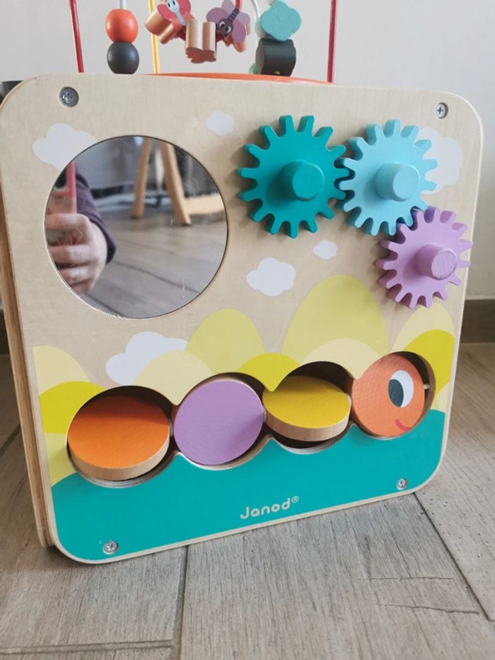 Cube d'activité maxi looping en bois - photo numéro 8