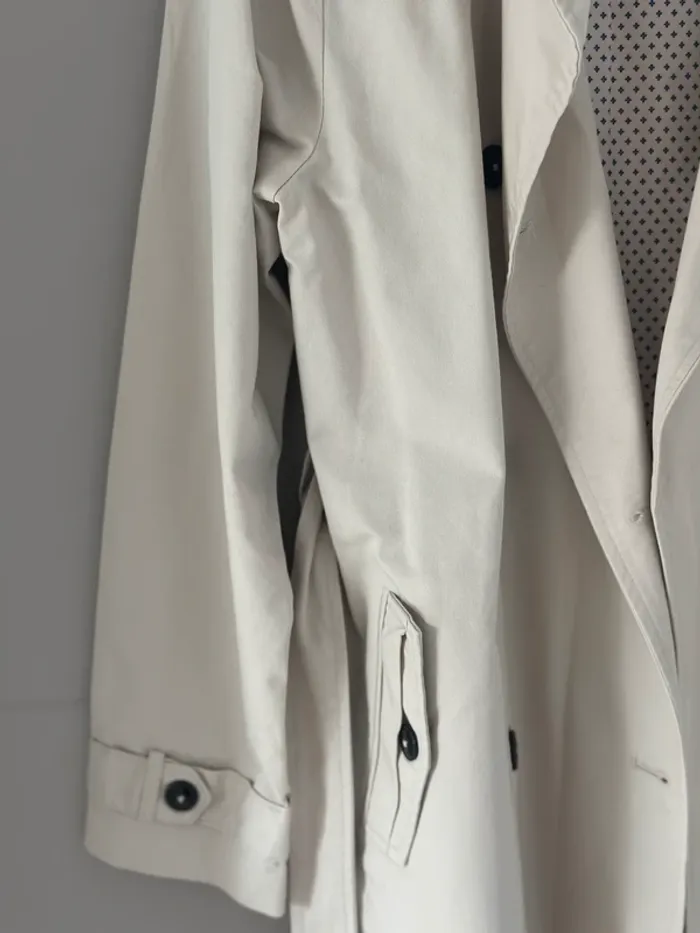 Trench Zara crème – Taille 164 (14-15 ans) - photo numéro 2