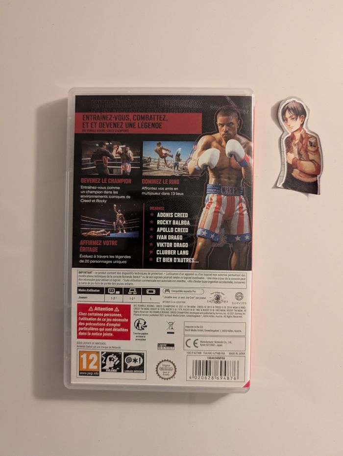 Big Rumble Creed Champions Boxing Switch - photo numéro 3
