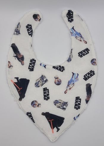 Bavoir bébé fait main