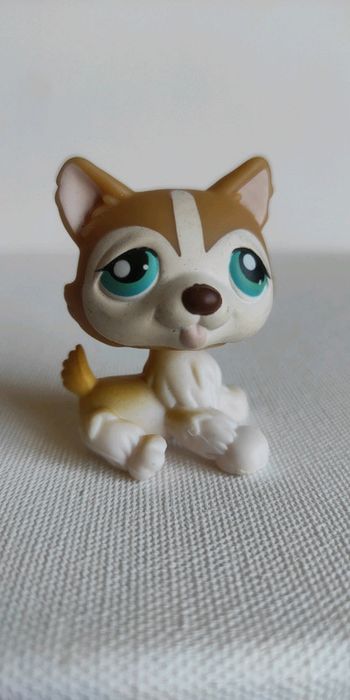 My littlest petshop chien lps husky 386