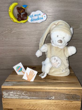 NIC514 doudou ours 🐻 nicotoy